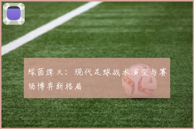 绿茵烽火：现代足球战术演变与赛场博弈新格局